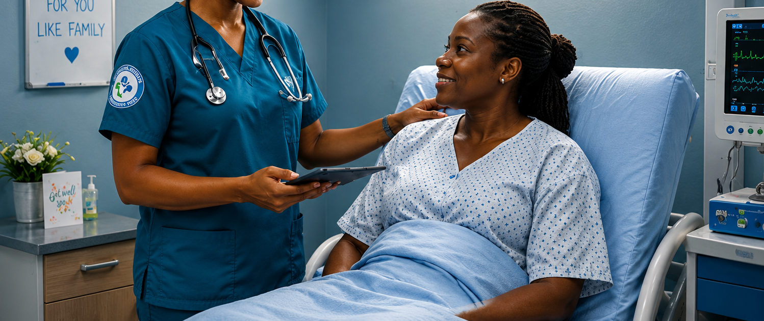 Family Medicine clinic and consulting rooms at New Healing Stream Specialist Hospital